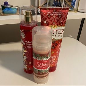 Winter Candy Apple set